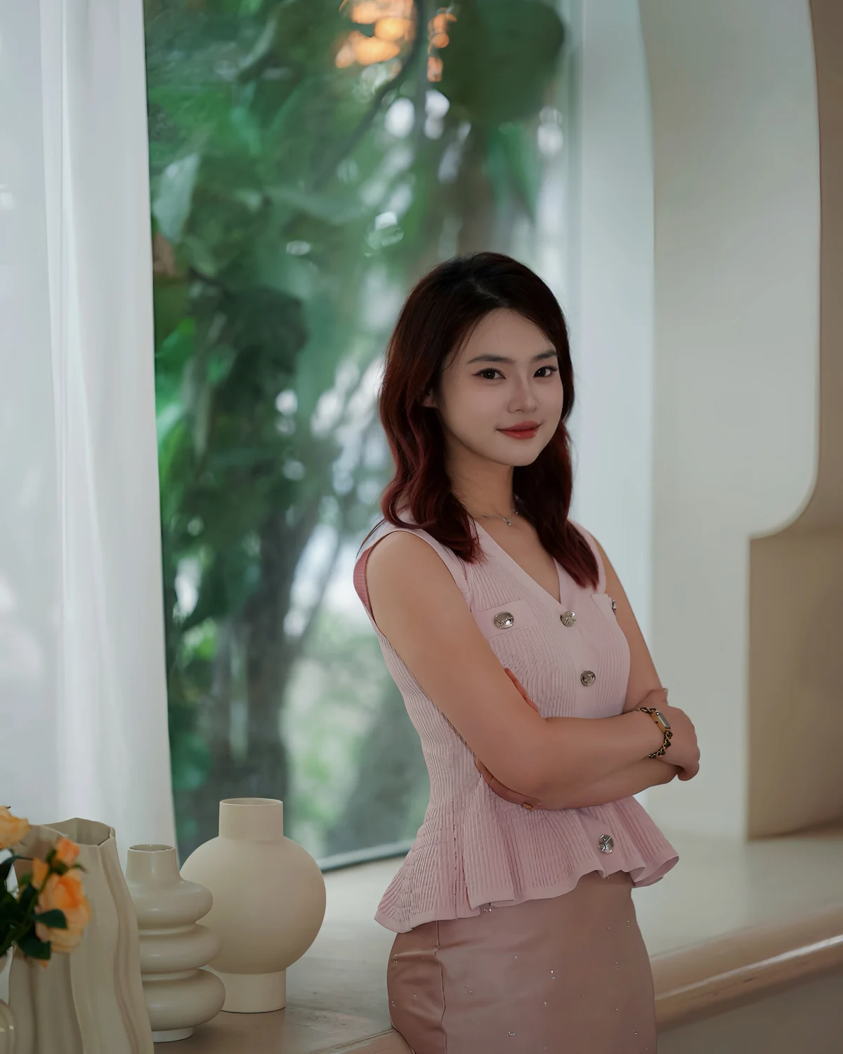 Wendi Zhu 窗边肖像