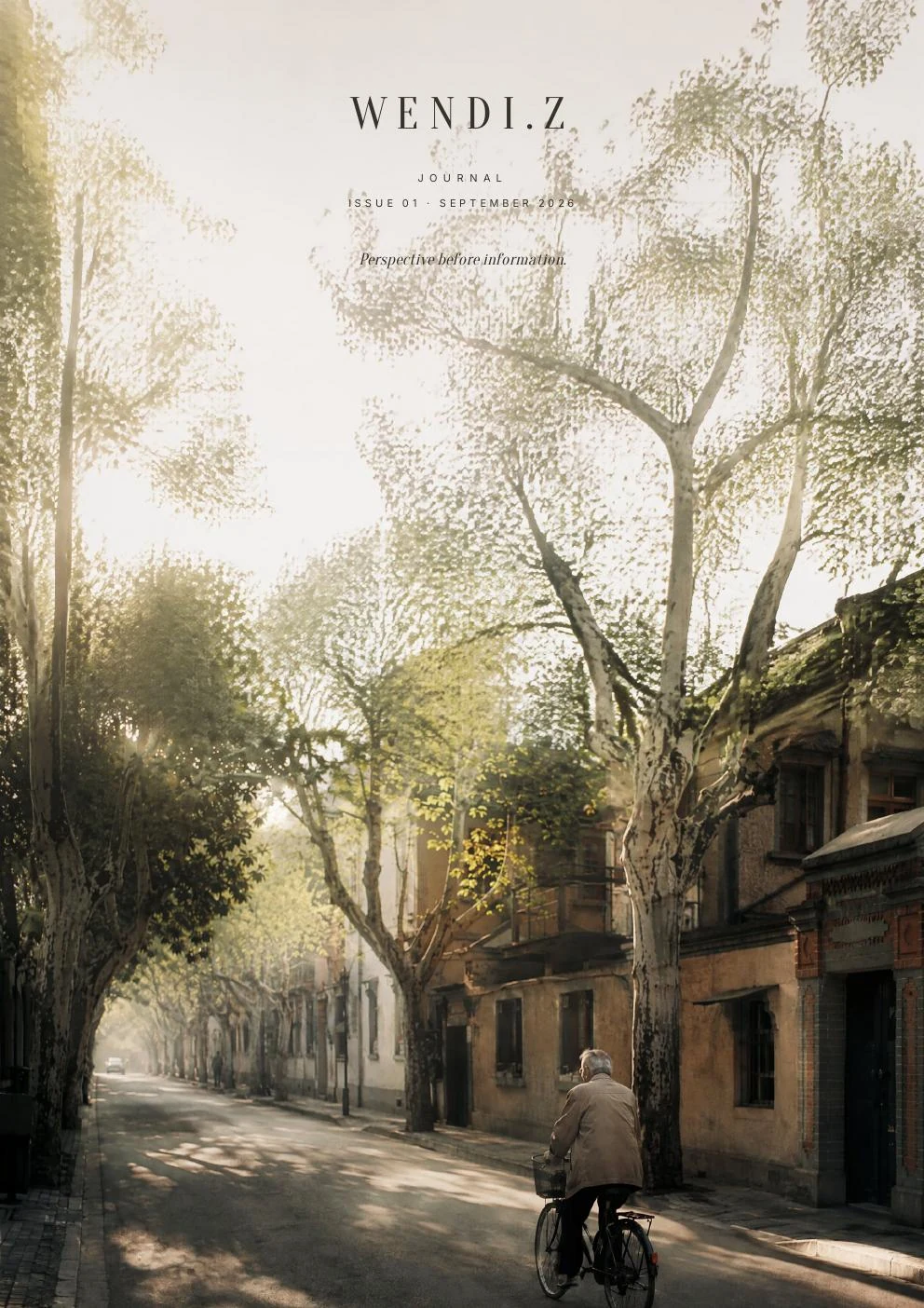 Cover of Wendi.Z Journal Issue 01